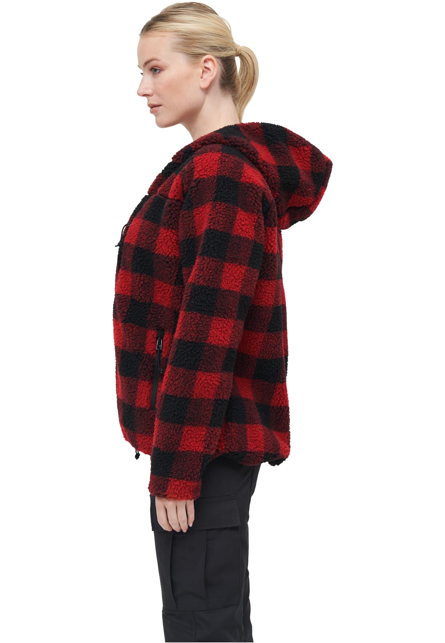 Brandit Women Teddyfleece Jacket Hooded | mehrere Fabvarianten, Größen XS bis 5XL