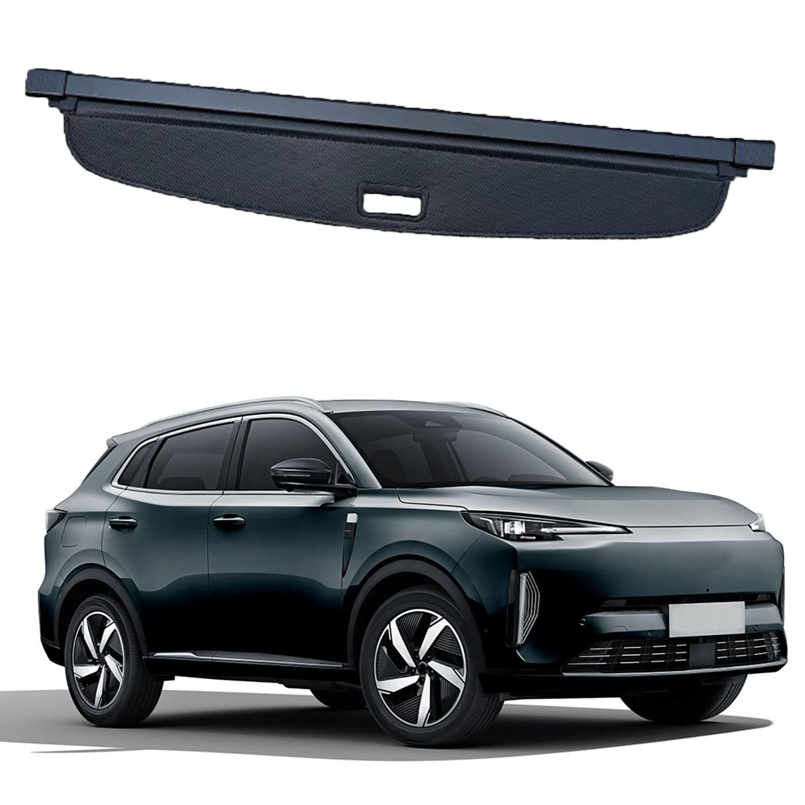 YYFYYDS Retractable Rear Trunk Parcel Shelf,Compatible with NEVO Q05,Car storage