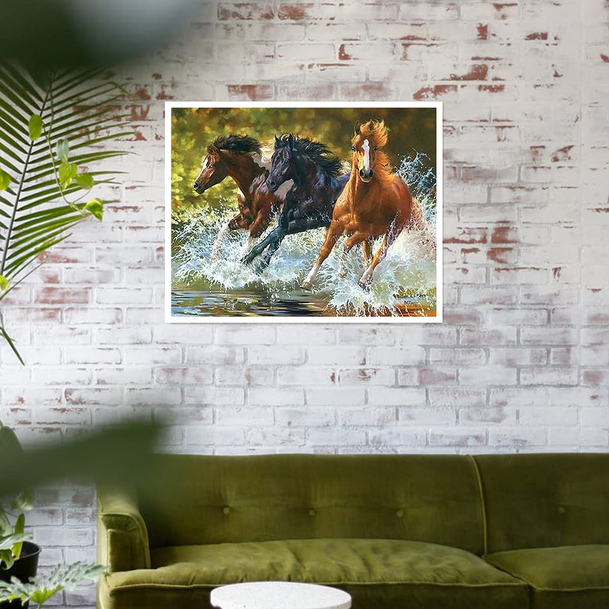 Shukqueen Dipingi con i numeri, per adulti, fai da te, pittura a olio