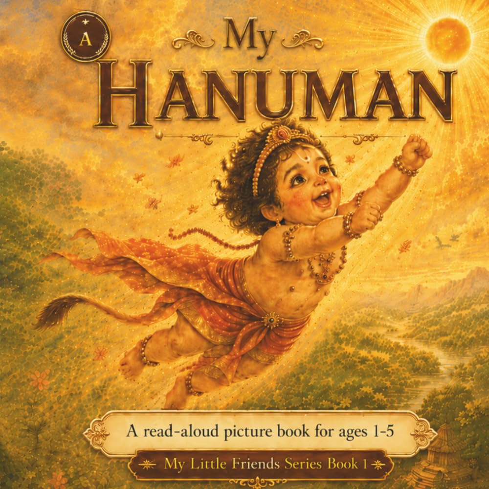 My Hanuman: A Gentle Bedtime Story from the Valmiki Ramayana for Ages 0–5 | Watercolor Read-Aloud Picture Book | My Little Friends Series Book 1