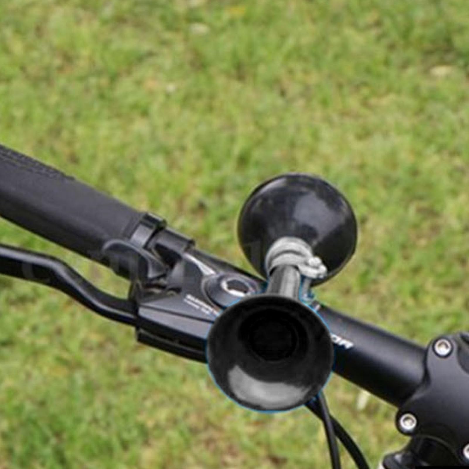 Kanyka - Clacson per bicicletta, a forma di clacson, in metallo, con