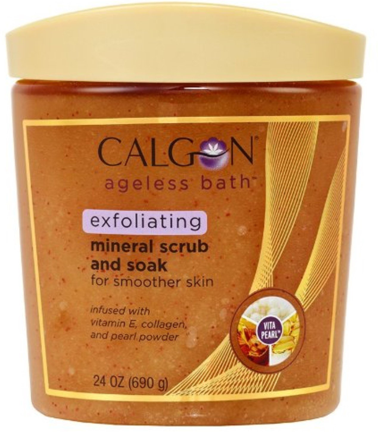 Ageless Bath Exfoliating Mineral Scrub and Soak, 24 Ounce