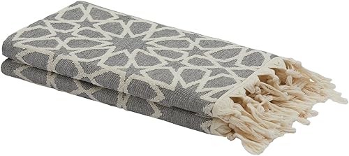 Turkish Towels - Toallas de mano de rizo doble de 17 x 29 pulgadas, 100% algodón, ultra absorbentes, peshtemal, cara, yoga, cabello, toalla de disponible en Yaxa Costa Rica