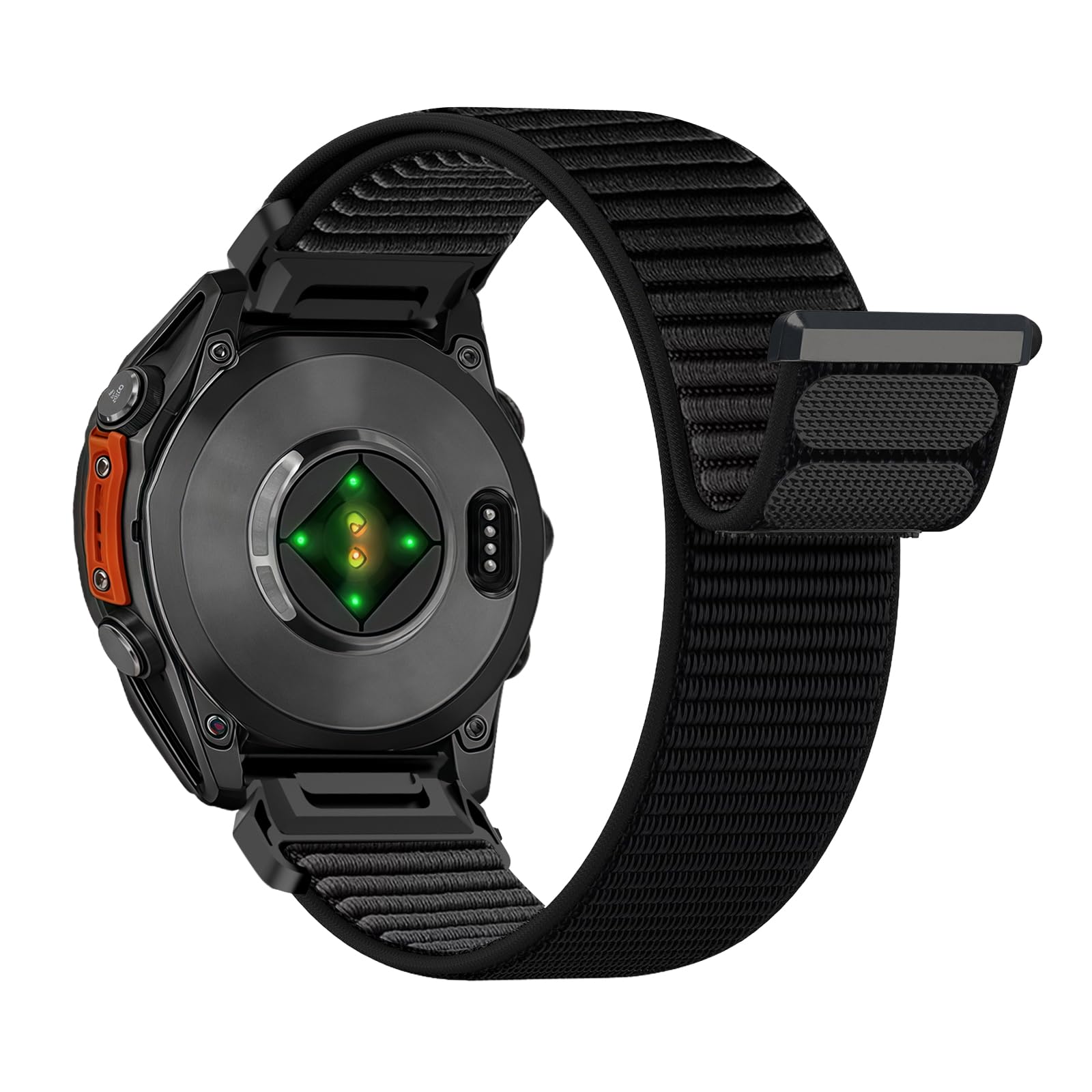 TOPsic 22mm Nylon Correa para Fenix 8 47mm/Fenix 7, Reemplazar Pulsera Sport Loop Correa para FENix 7 Pro/FEnix 6/6 Pro/FEnix 5/5 Plus/Instinct 2/Instinct 3 E 45mm/Forerunner965/955/945 — view 2