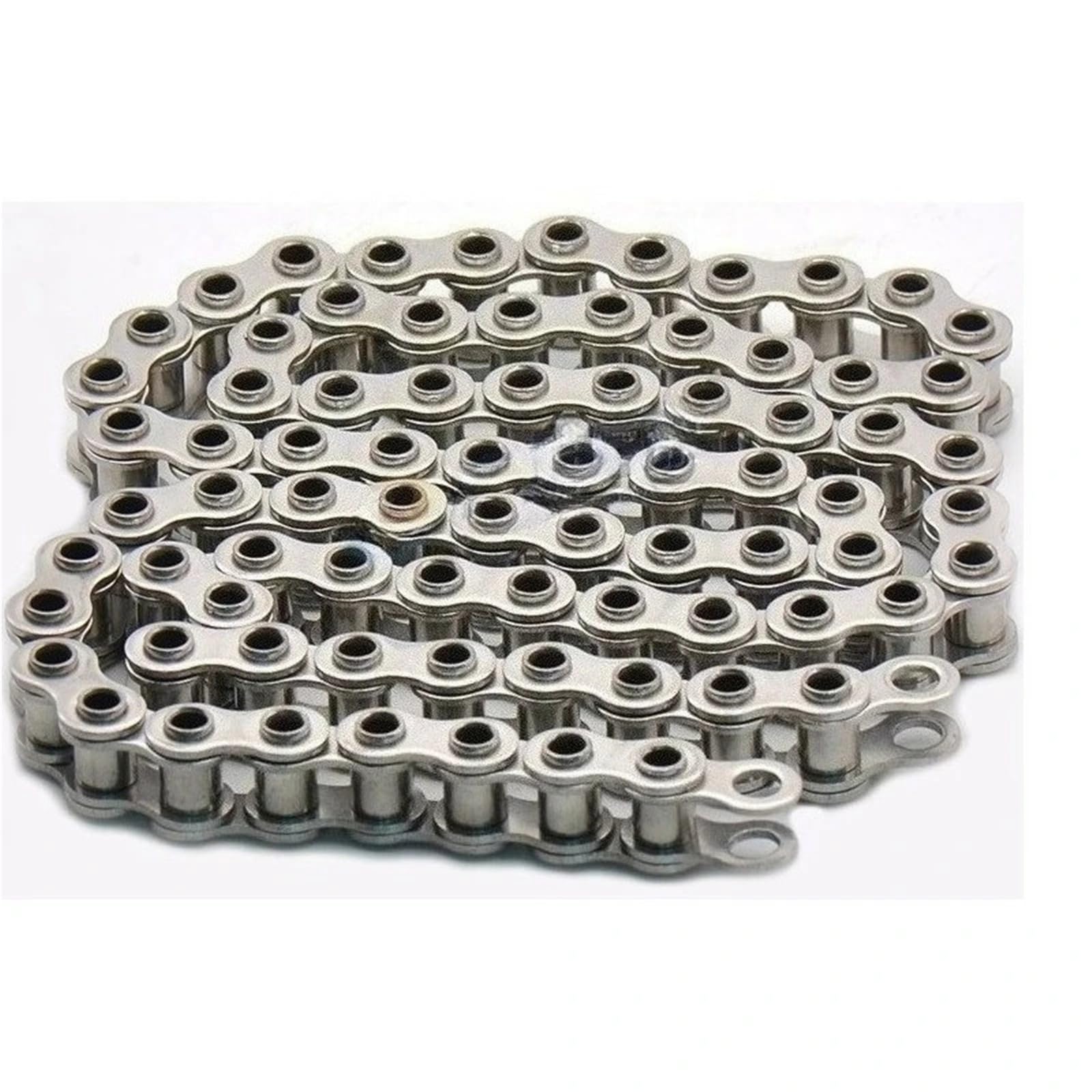 Compatible con cadena de rodillos de acero inoxidable 304. | Pasador hueco de paso corto, varios tamaños, cadena de transmisión industrial de 1 m y 1,5 m(1.5 Meter(06B-1))