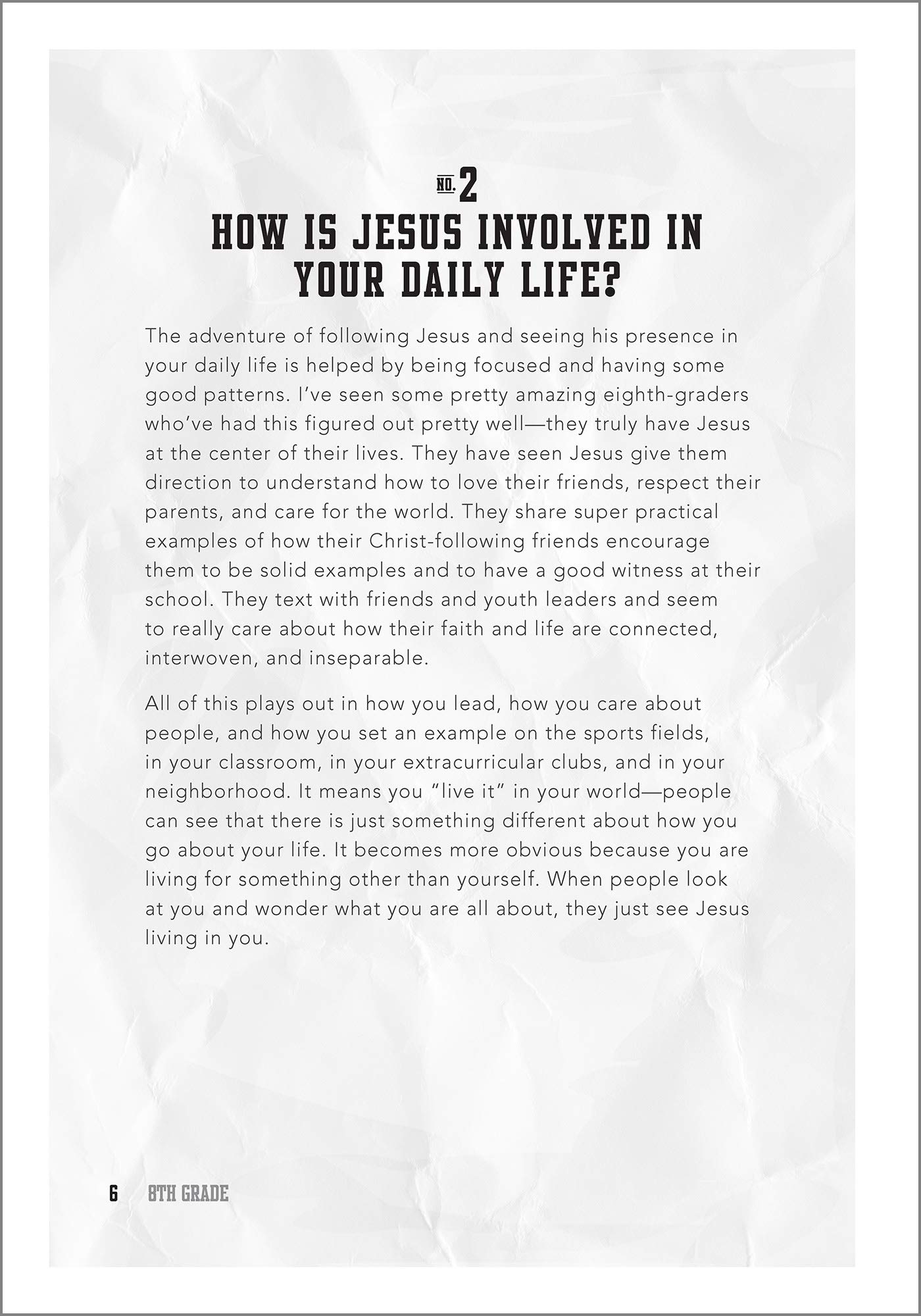 8th Grade: A 30-Day Devotional