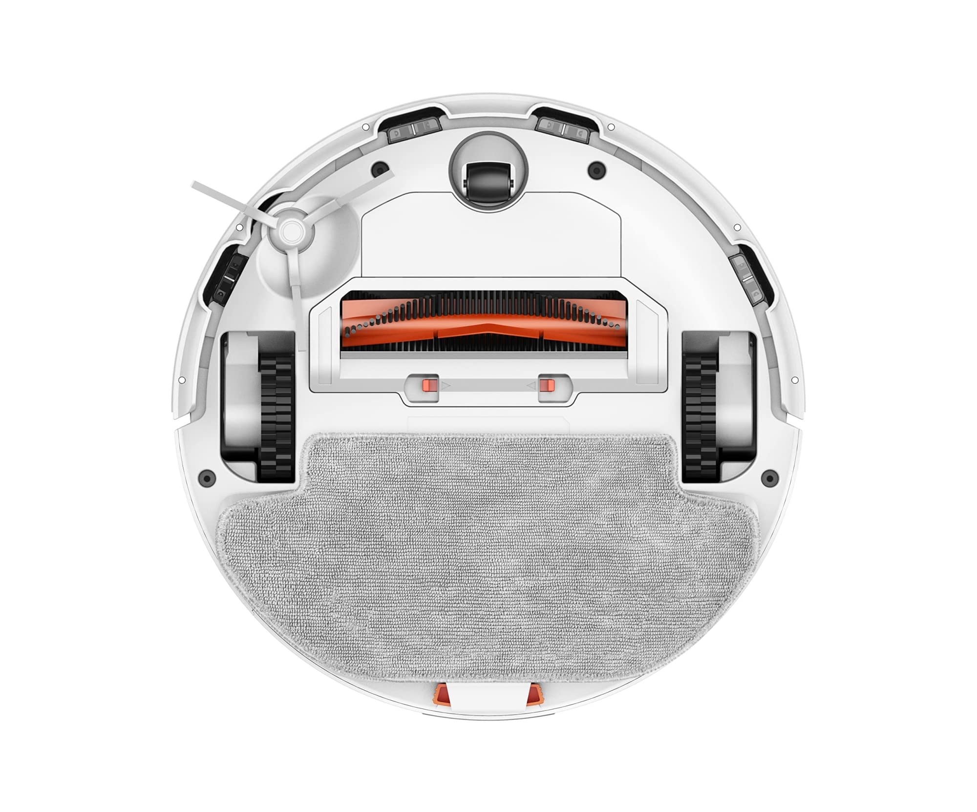 Kompatybilny z robotem Xiaomi Mop próżniowy 2S XMSTJQR2S główna szczotka boczna filtr Hepa szmatka do mopa szmata wymiana części zamienne do czyszczenia akcesoria (Color : Set J)