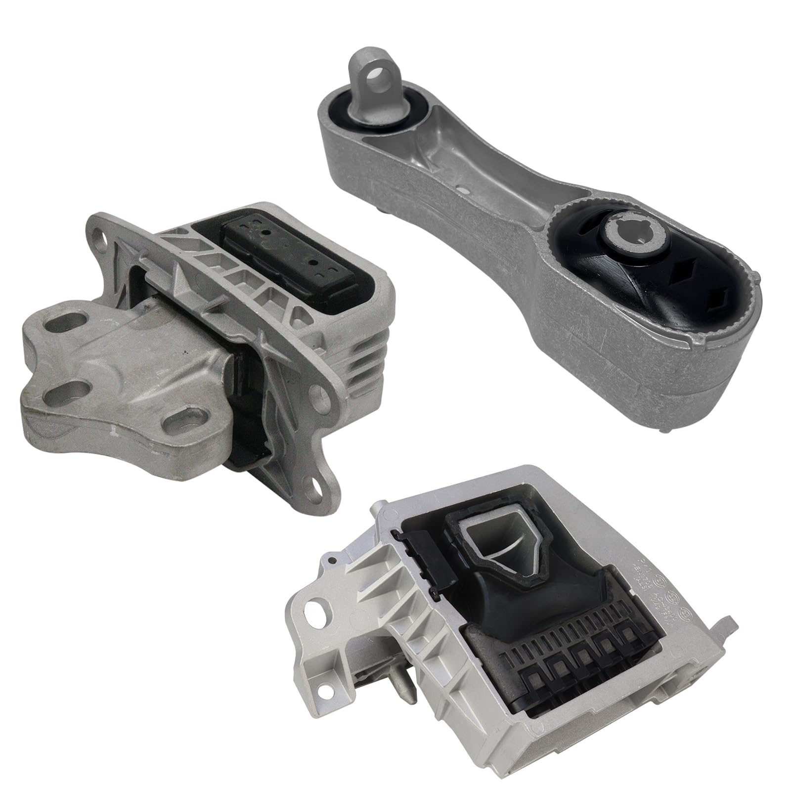 Engine Transmission Support Gasket For BMW 2015-2023 X1 X2 1 2 Series For MINI 2014-2023 One Countryman Cooper ALL4 F55 F56 Replacement # 22116885778,22116885934,22316853449 (3 piece set)