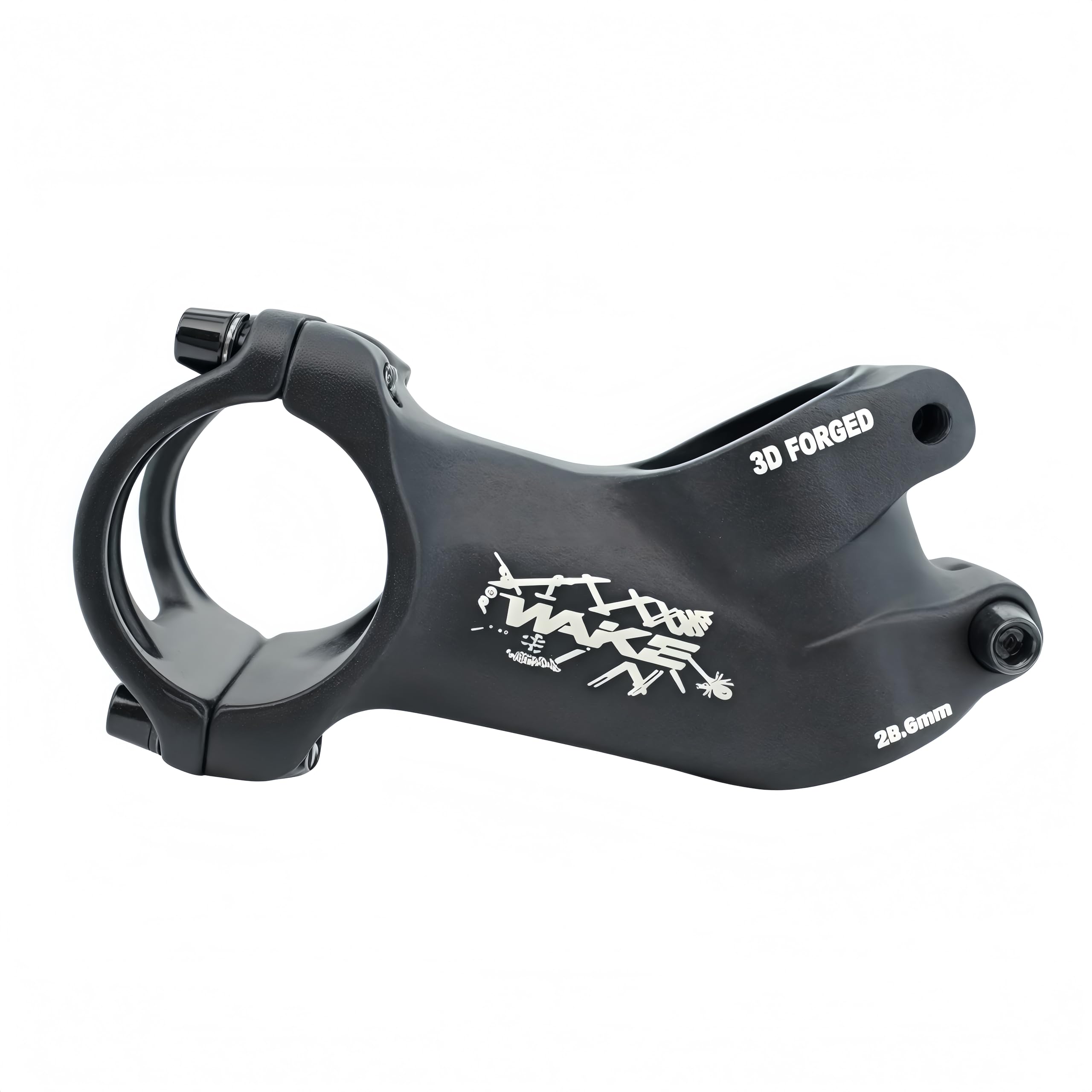 TRKIMAL 31,8 wspornik kierownicy roweru 60 mm/70 mm/80 mm/90 mm/100 mm/110 mm, 35 stopni stop aluminium, podwyższenie kierownicy do rowerów wyścigowych, górskich, MTB, BMX, kolarstwa, rowerów