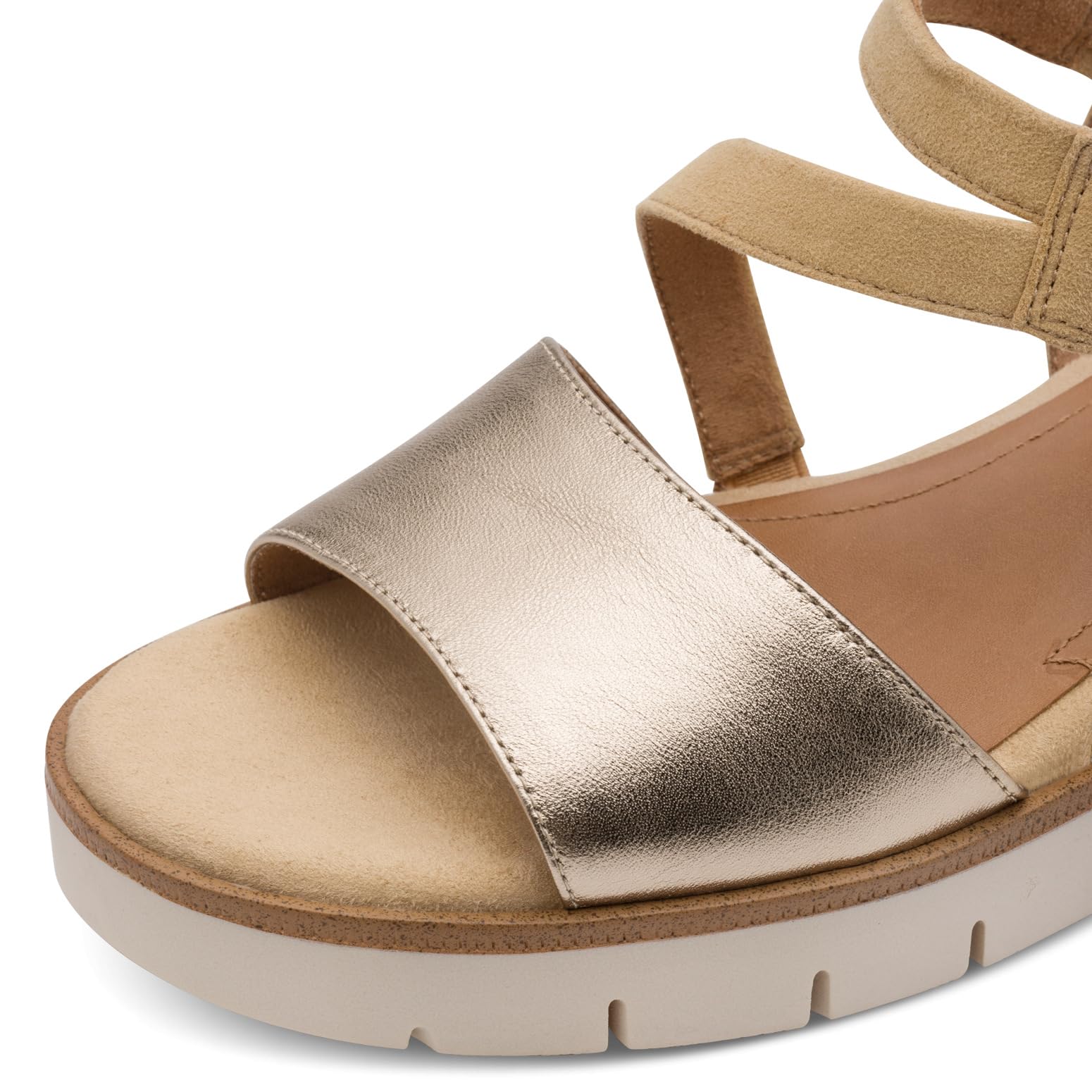 Tamaris Damen Keilsandalen, Frauen Sandalen,TOUCHit-Fußbett