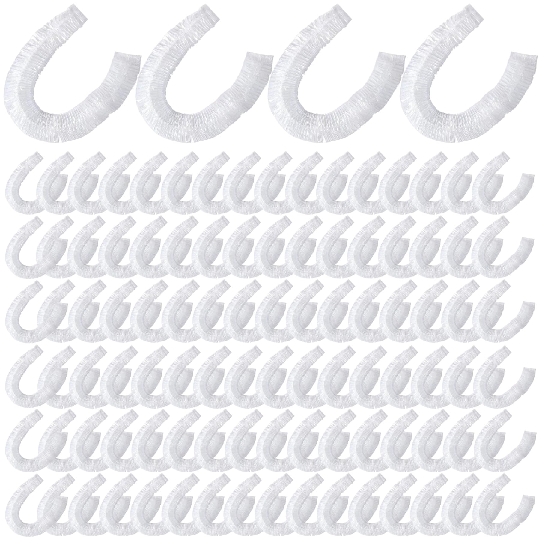 Lot de 100 doublures de Cage jetables en Plastique Transparent pour Lapins, cochons d'Inde, Lapins, furets, Chinchillas, Oiseaux, Petits Animaux