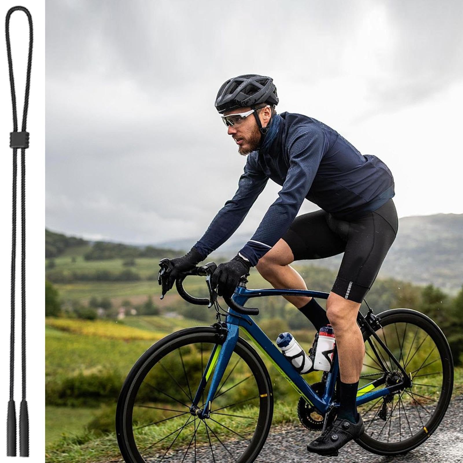 Kids Eyeglass Straps - Adjustable Glasses Holder Strap - Neck Lanyard Cord, String Holder Eyewear Keeper Strap for Fishing, Boating, Riding, Bicycles