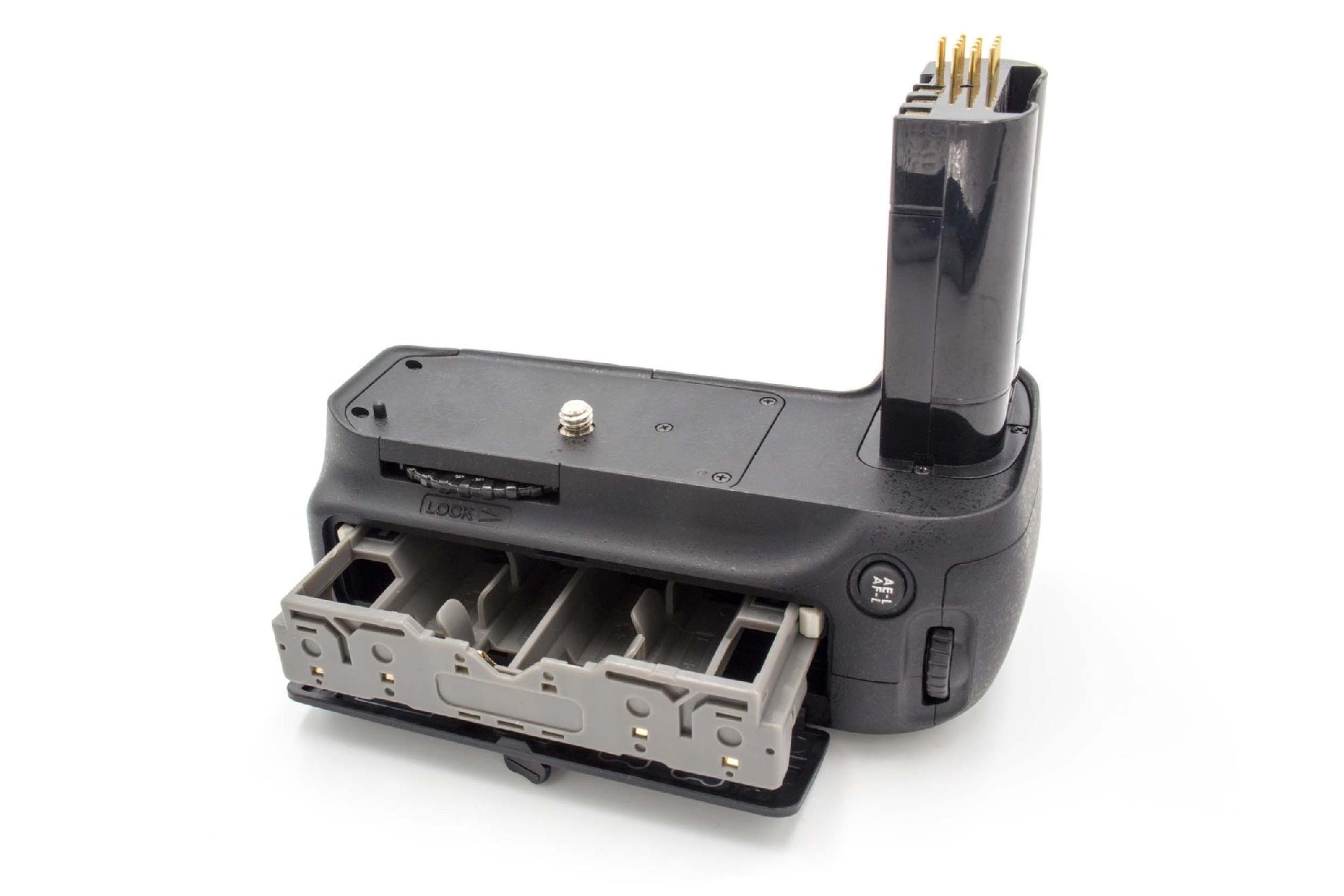 vhbw impugnatura battery grip sostituisce Nikon MB-D80 per fotocamera reflex, plastica/metallo