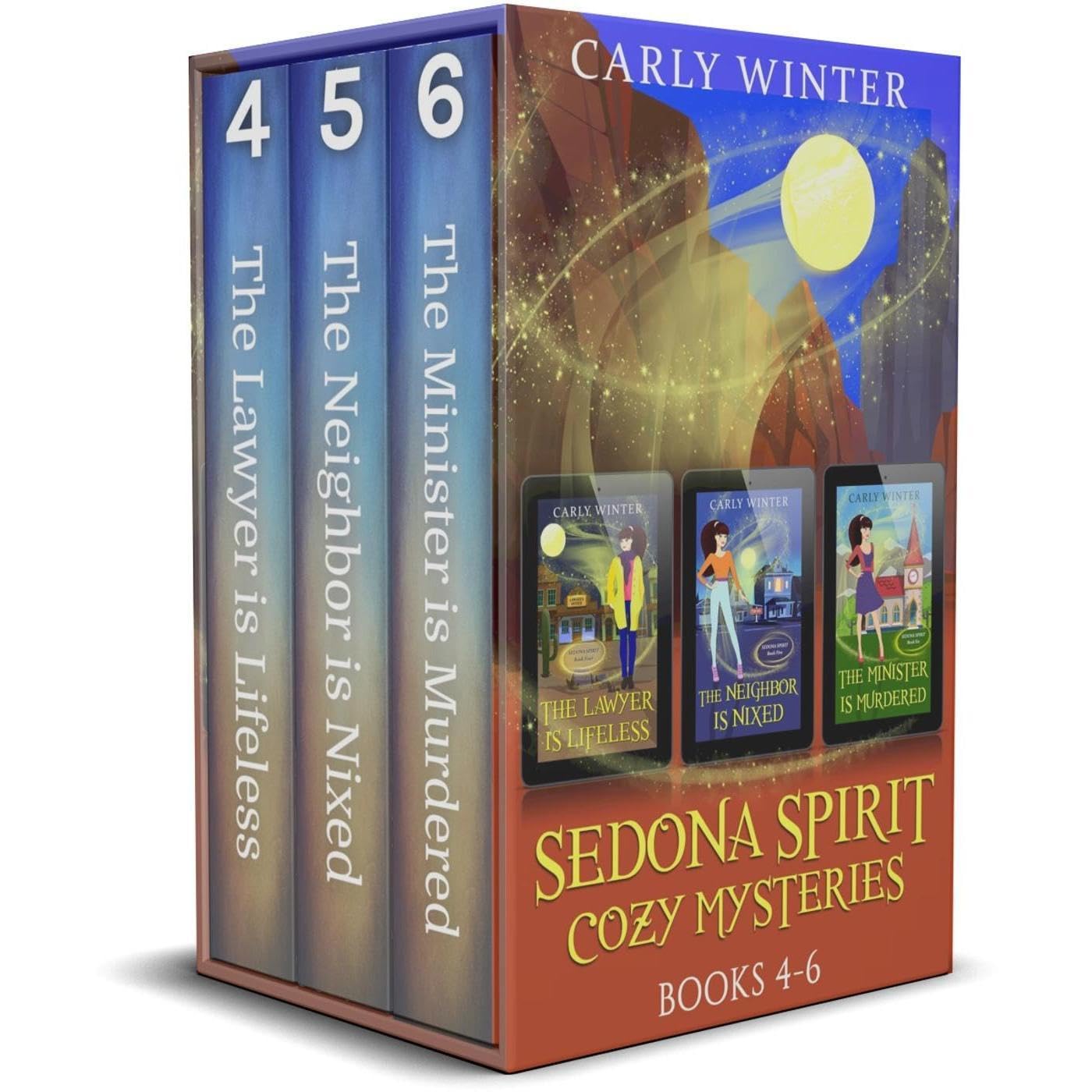 Sedona Spirit Cozy Mysteries: Books 4-6: Humorous Paranormal Cozy Mysteries    
	                
	            

                 
                        Audible Audiobook 
                  
                        – Unabridged