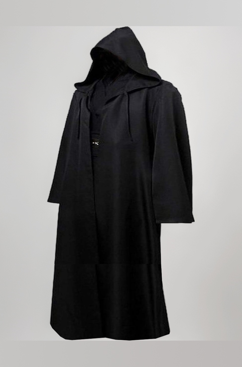 Men Hooded Robe Cloak Knight Fancy Cool Cosplay Costume