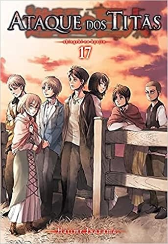 Attack on Titan vol. 17 — capa da edição Panini