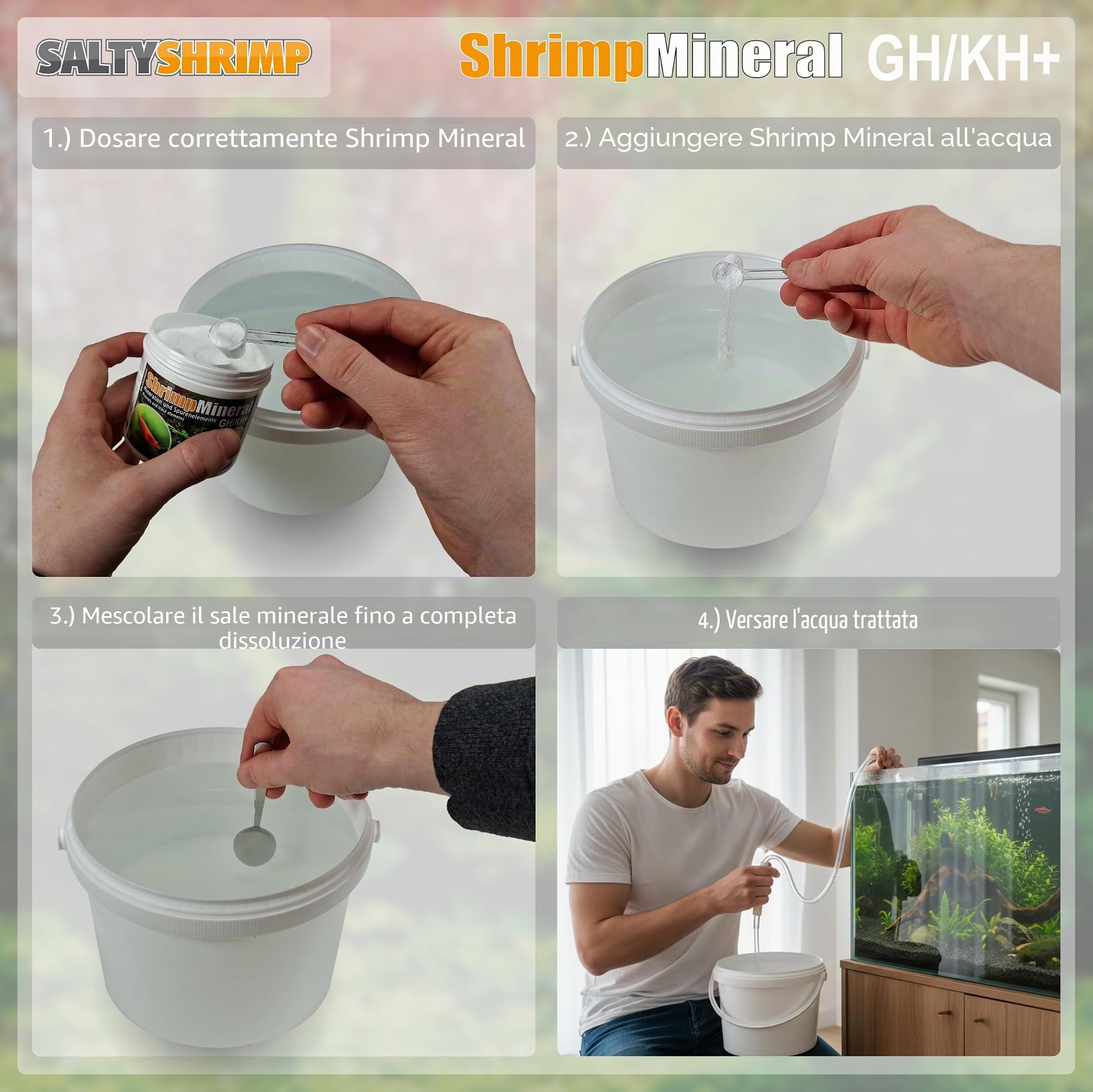 Shrimp mineral GH/KH+
