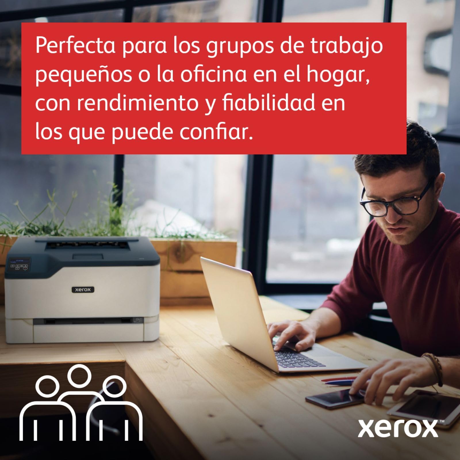 Xerox C230dni A4 22ppm Color Impresora Láser Inalámbrica con Impresión Dúplex a dos Caras (2 años de garantía)