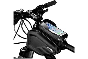 CoolChange Large Capacity Waterproof Bike Front Frame Bag