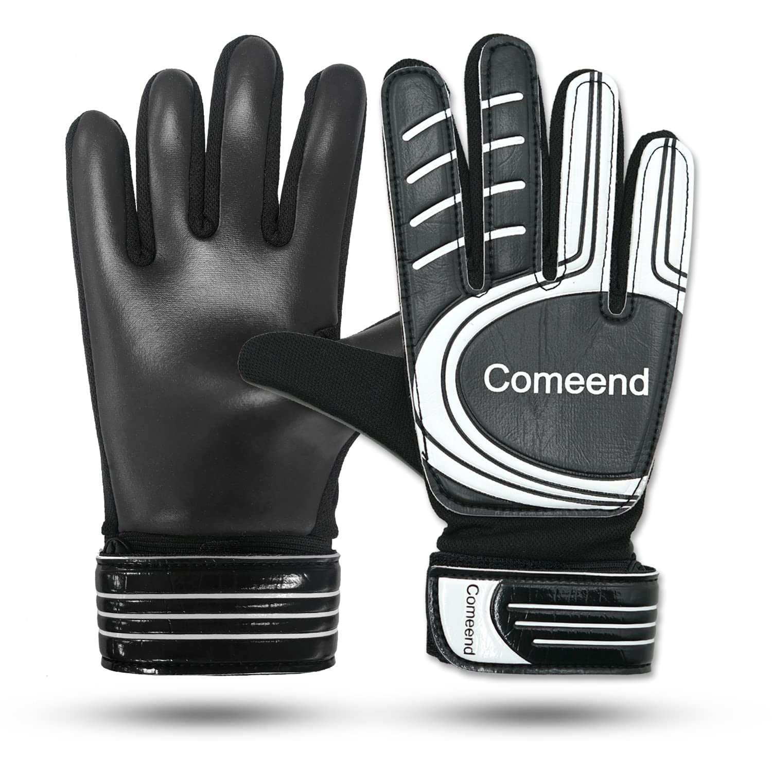 Kids Soccer Goal Goalkeeper Gloves, Youth Football Gloves, Strong