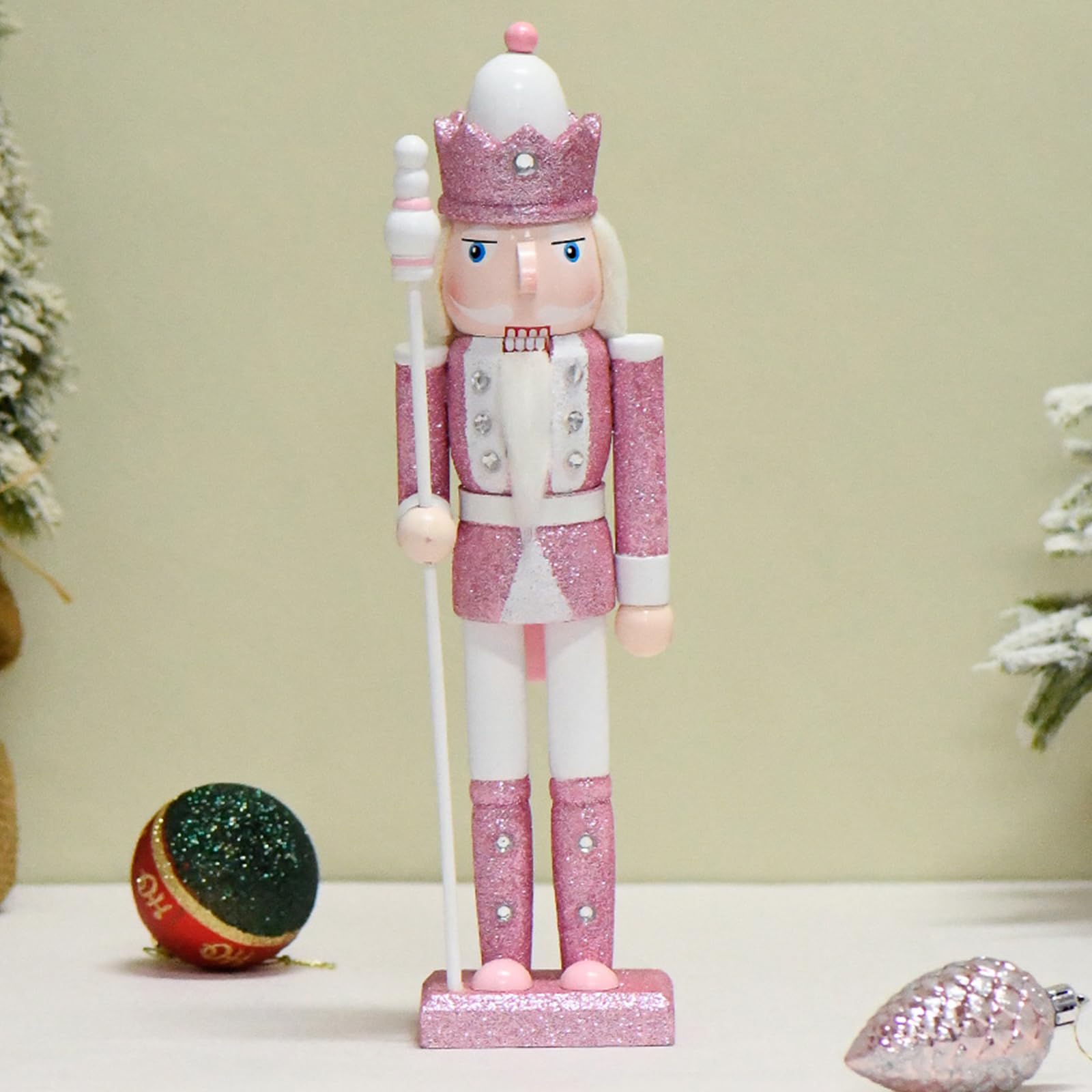 12-inch wooden nutcracker soldier
