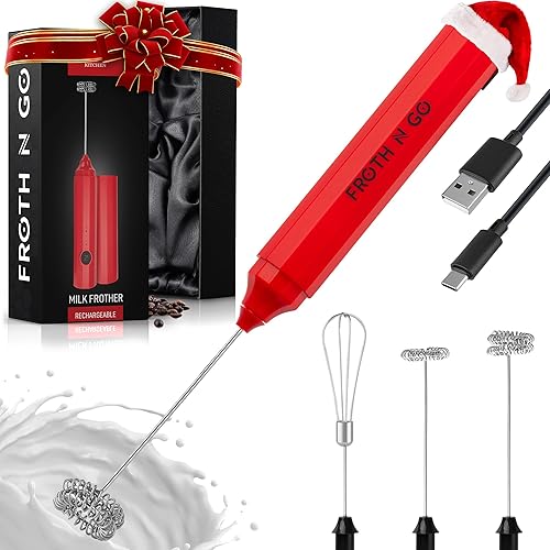 Miniatura 34 de Zulay - Espumador de leche y vaporizador 4 en 1 – Máquina de espuma caliente y fría, calentador de leche y mezcla de chocolate – Control automático