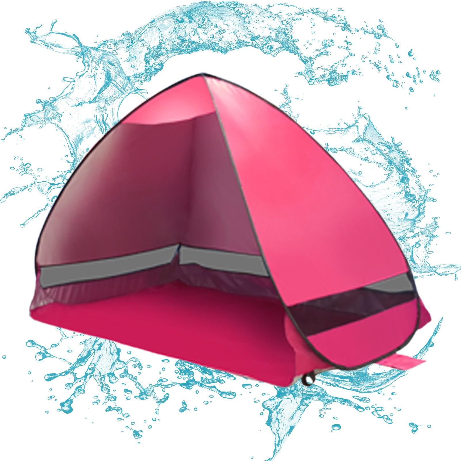 Namiot plażowy, ochrona przed promieniowaniem UV, UPF 50+ , składany namiot plażowy, na lato, do ogrodu, wędkowania, na podwórko, piknik, park, kemping Lingjiong