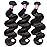 UNice Hair Icenu Series Hair Brazilian Virgin Human Hair Body Wave 3 Bundles 100% Real Unprocessed human Virgin Hair Extensions Natural Color (16 16 16inch)