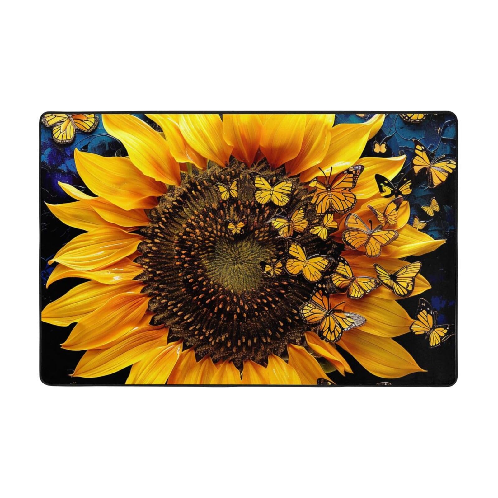 Tapis de sol antidérapant floral pour sécuriser les jeux des enfants dans leur chambre