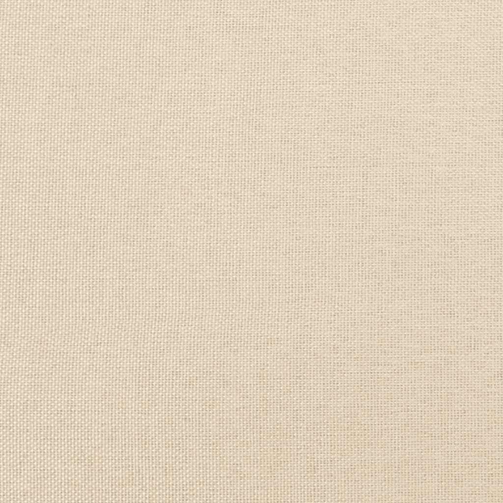 Materac ze sprężynami kieszeniowymi dla dzieci 80 x 160 cm, średnio twardy, materiał ze 100% poliestru, oddychający, ergonomiczny, do sypialni i łóżka dla gości, wygodny, kremowy