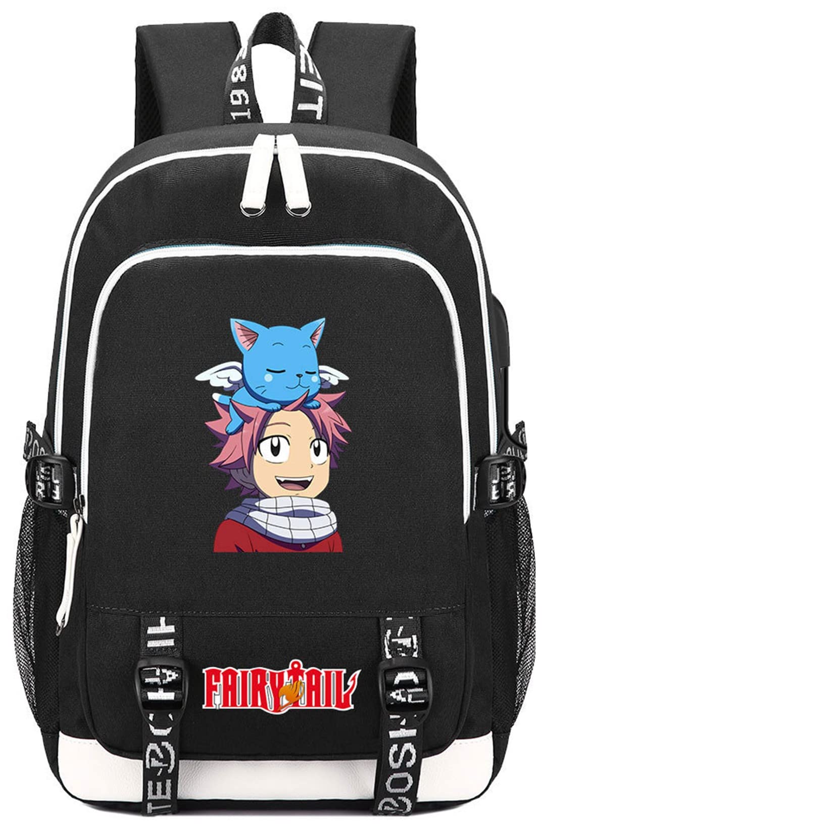 ISaikoy Anime Fairy Tail Backpack Shoulder Bag Bookbag Student Satchel School Bag Daypack Color 12