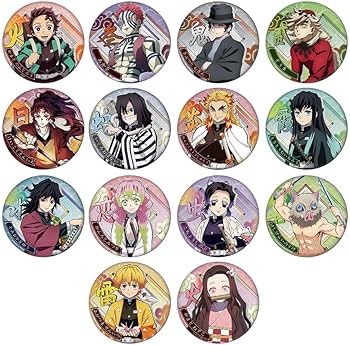 Amazon.co.jp: 缶バッジ 鬼滅 バッジセット セット 炭治郎 善逸 時透