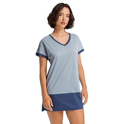Hanro Laura Short Sleeve Big Shirt Nightgown Women