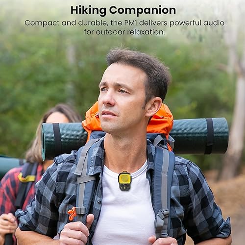 Miniatura 7 de TOZO PM1 - Altavoz inteligente AI con ChatGPT, asistentes de IA para manos libres, 20 horas de reproducción con clip, altavoz Bluetooth portátil