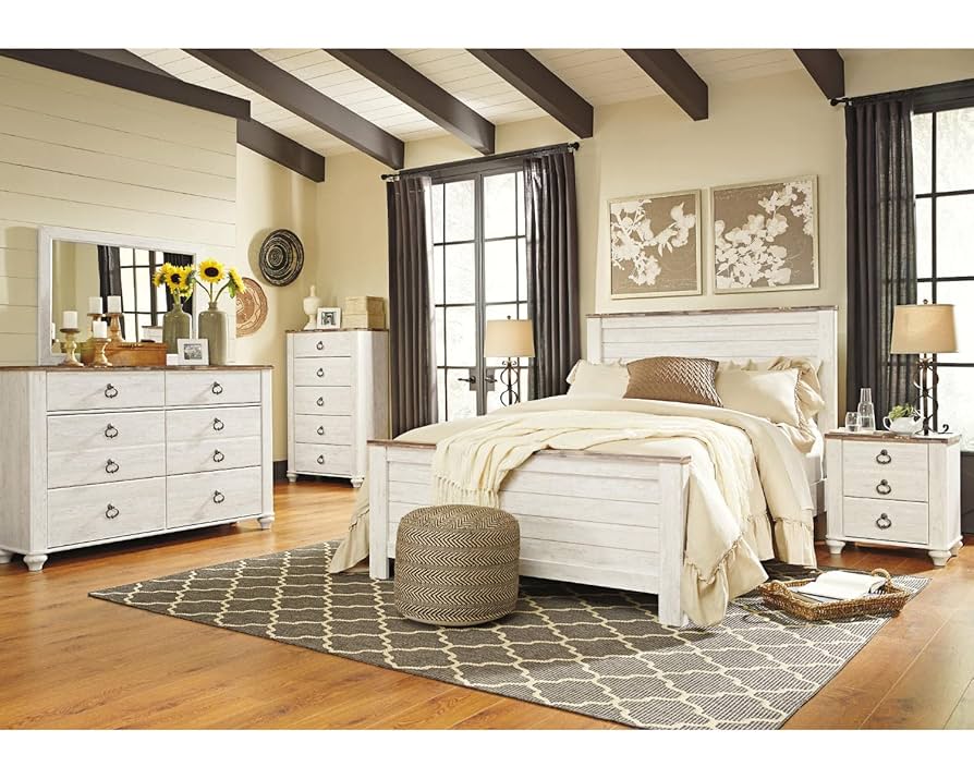 Amazon.com - Signature Design by Ashley B267-57 Queen Panel