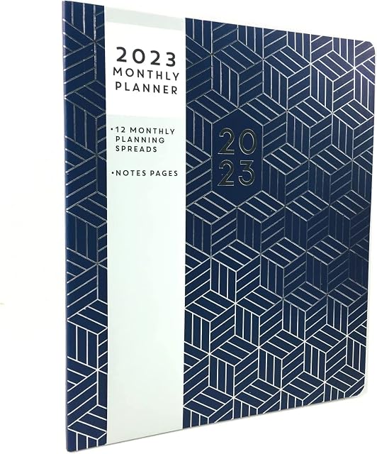 2023 Monthly Planner Month to View Diary Calendar Home Office Organiser (Monthly Planner Diary)