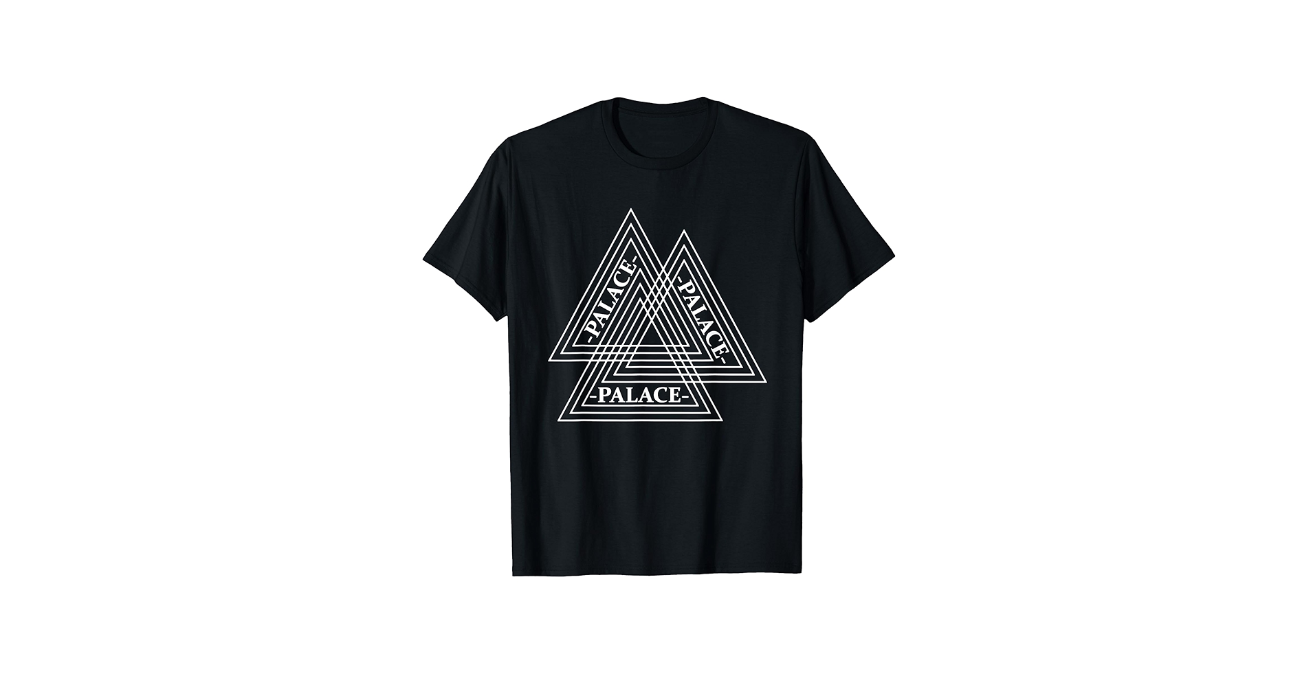 Amazon.com: Palace - Triangle Designer Black Edition T-Shirt