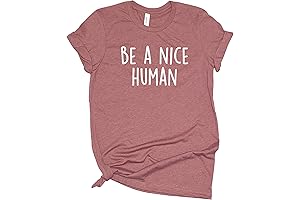 Be a Nice Human T-shirt: Embrace Kindness and Spread Positivity