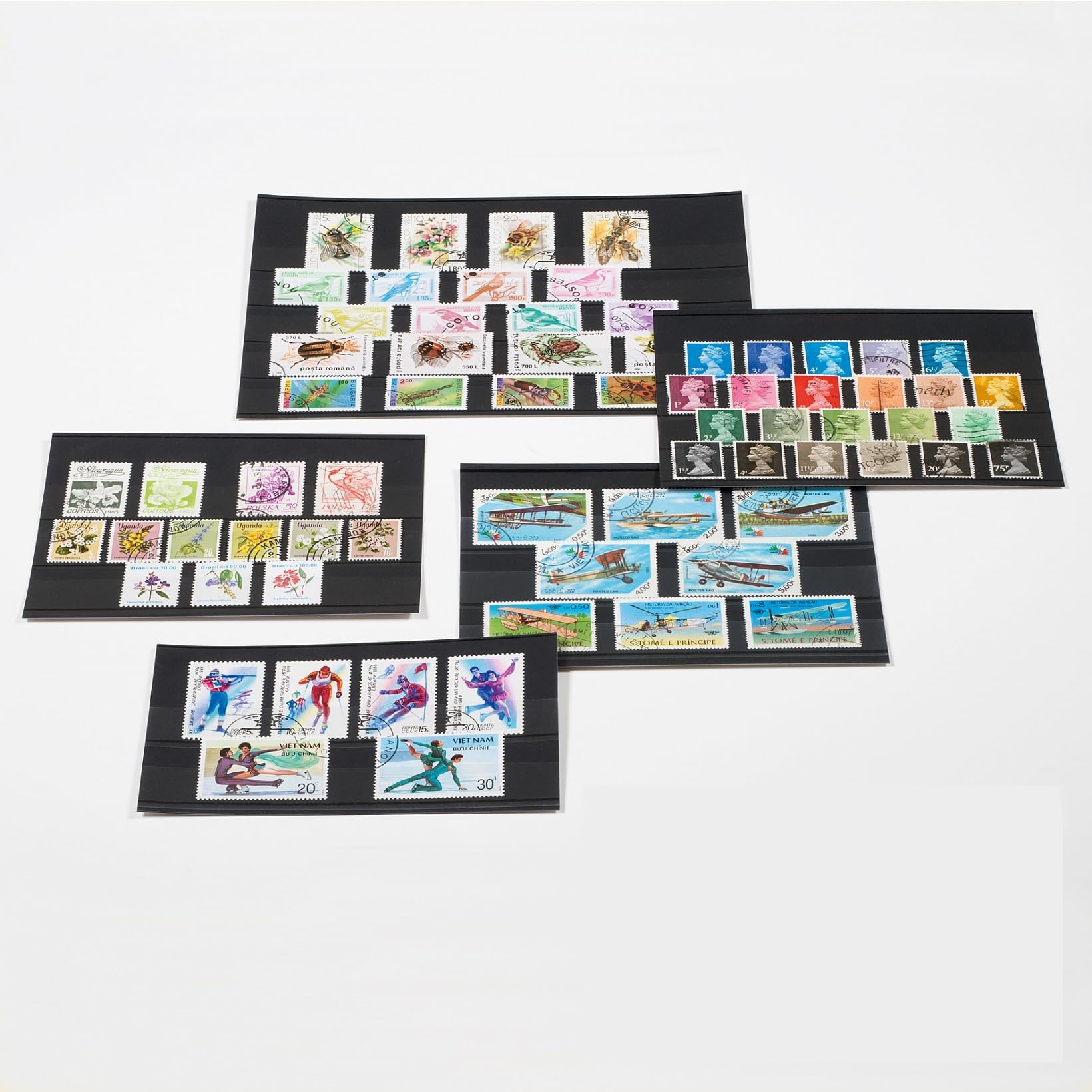 Lighthouse Stamp Stockcards with Protective Flap (PVC), for Display & Storage of Stamps, Approval Cards from Germany (3 Pocket-Small (Pack of 100)) (B0CH6KZTM2) Amazon Price History, Amazon Price Tracker