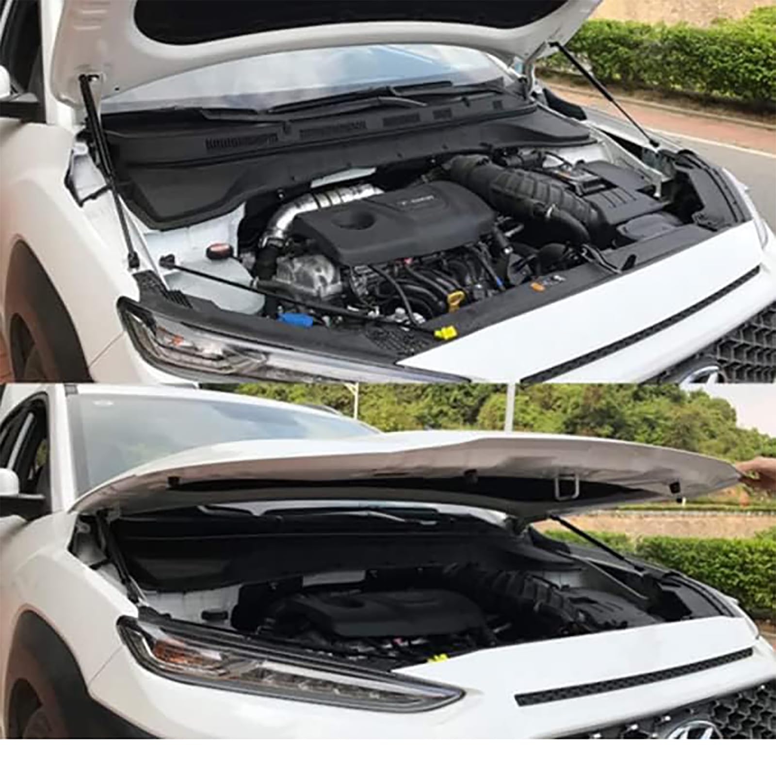 2 Pièces Verin Hydraulique De Capot Pour Ford Focus St RS MK3 Hatchback 2012-, Vérins à Gaz Pour Capot Amortisseurs Capot Moteur Vérin De Capot