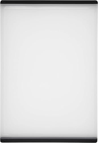 OXO Good Grips - Tabla de cortar y tallar de plástico y Good Grips Juego de 2 tablas de cortar de plástico (paquete de 1)