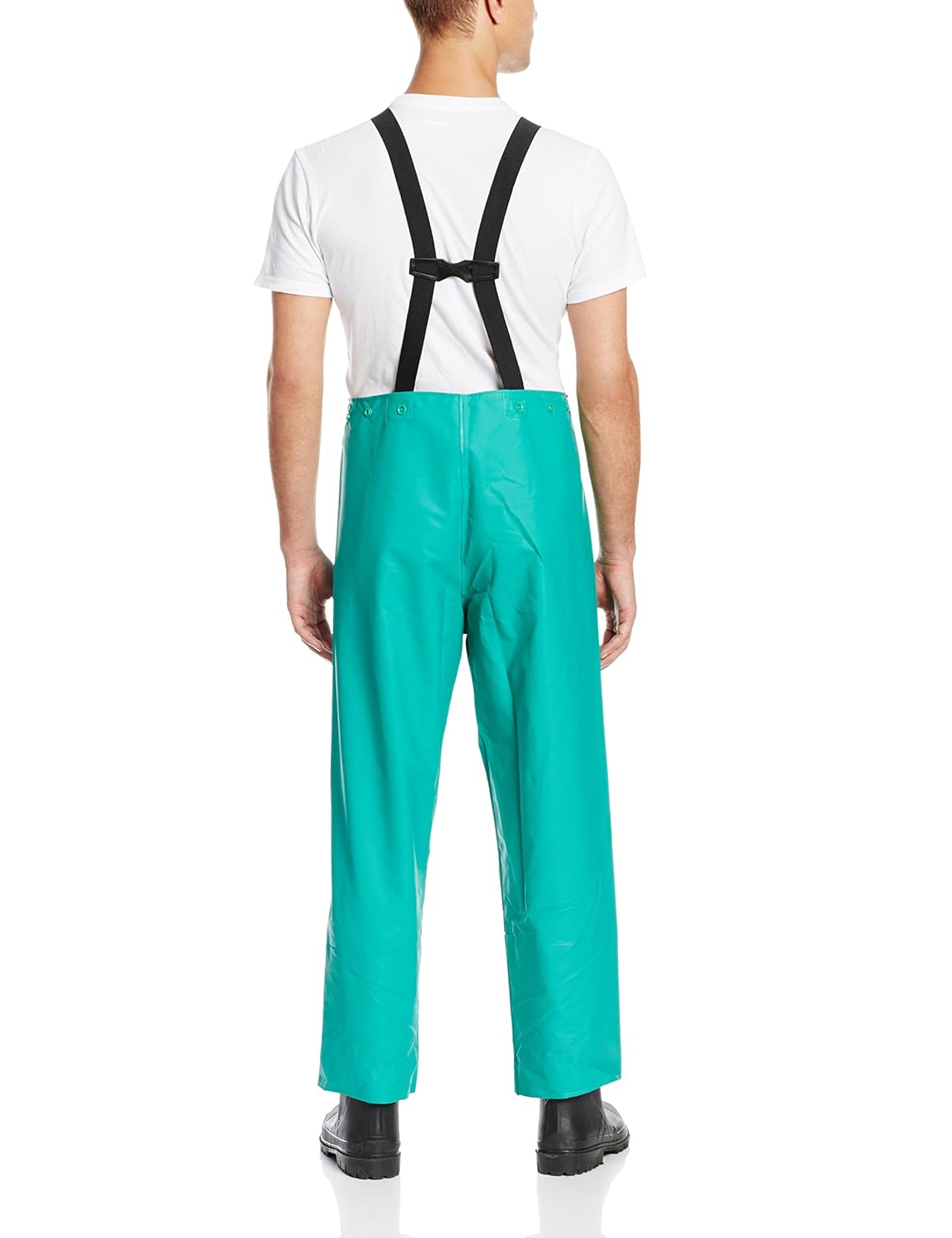 DUNLOP Protective Footwear, Chemtex Bib Overall, 7105000.SM, Size SM US