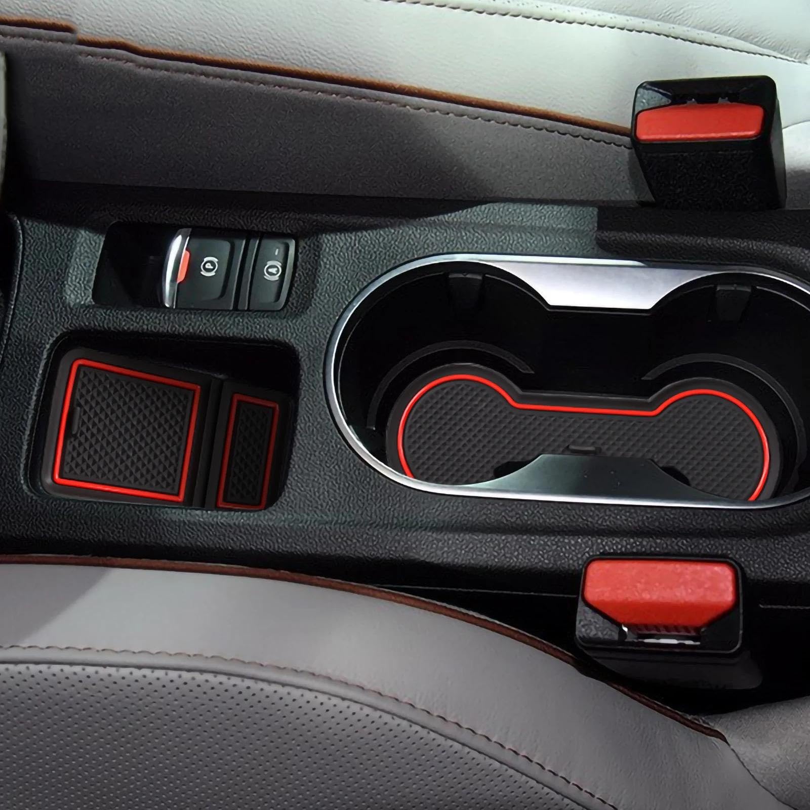Maty do konsoli środkowej dla Renault Captur 2019-2020, antypoślizgowa podkładka pod drzwi Groove Pad Coaster