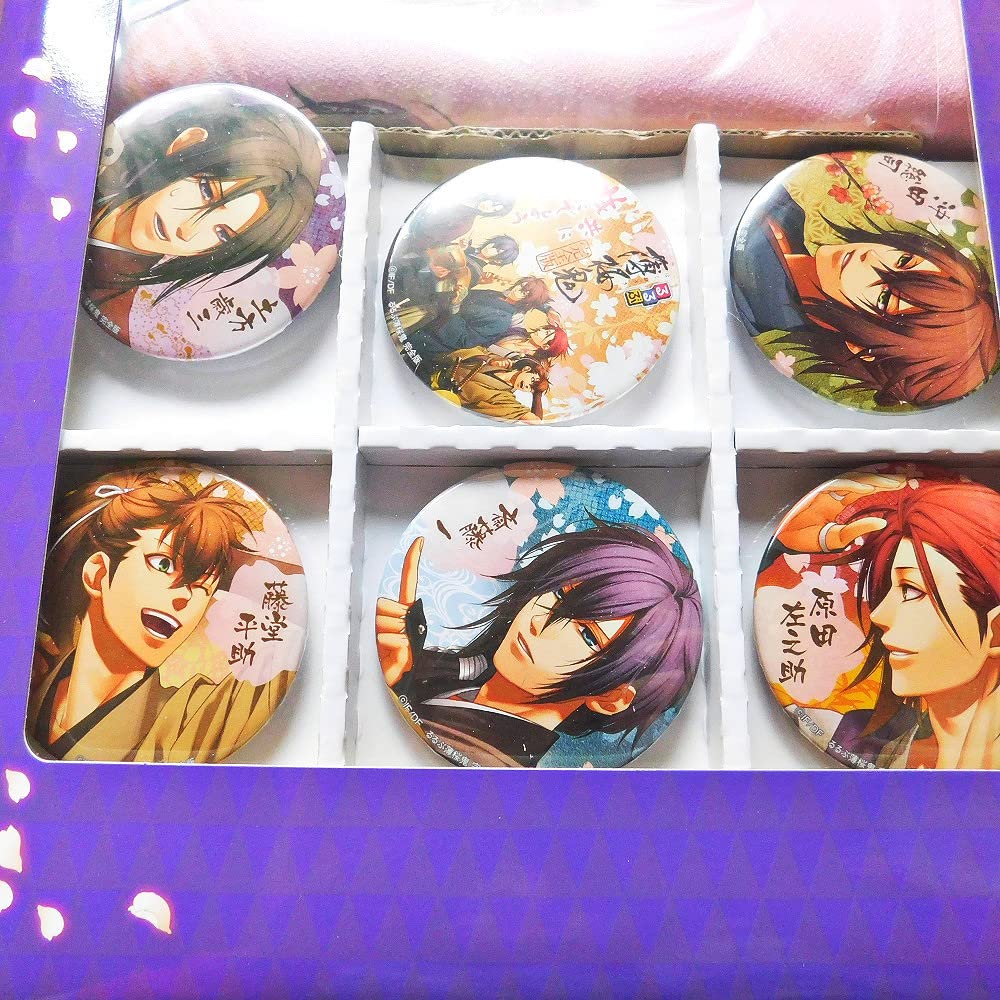 Amazon｜薄桜鬼 るるぶ 完全版 風呂敷＆缶バッチ付き限定BOX グッズ