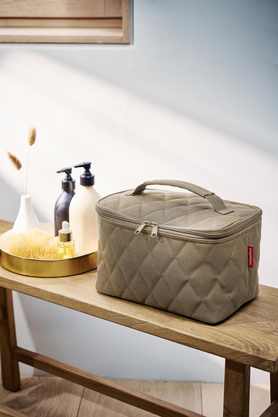 reisenthel Cosmetic case - quadratischer Kulturbeutel, Gepäckorganisator, Kosmetiktasche