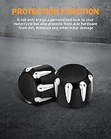 Vista 3 de PBYMT-tapa de tuerca de eje -1031, Negro 05