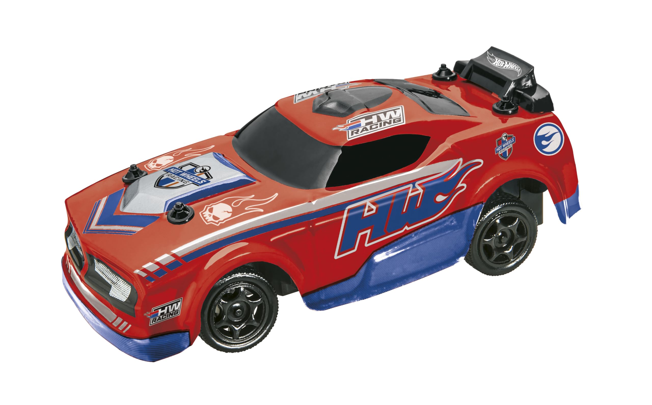 BLADEZ Hot Wheels Race Car, Remote Control Vehicle for kids, Race Team Vehicles, Full function RC 1:28 Scale, Assortment of Colours and Styles, 6 to collect, Licensed Toy, Bladez Toyz