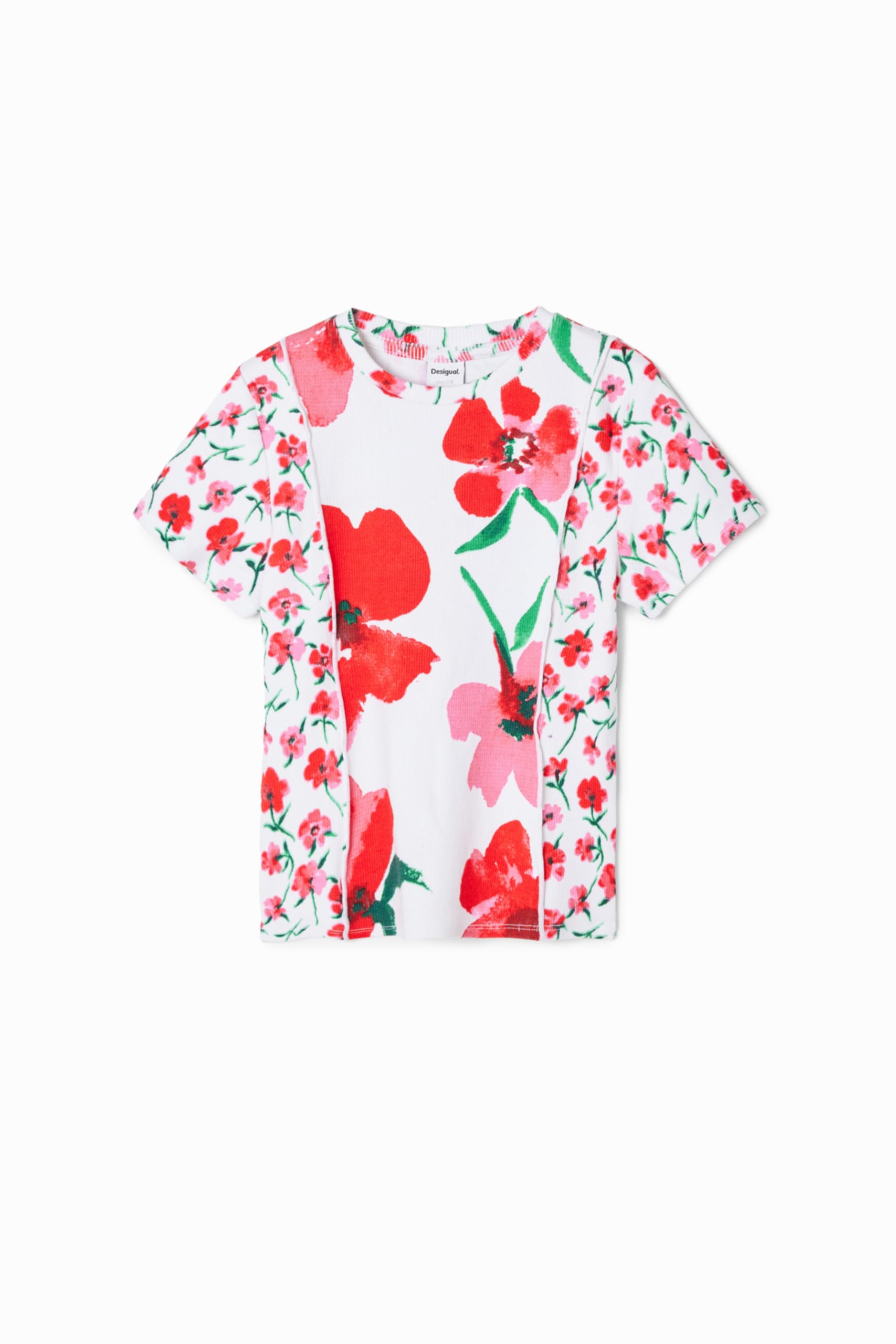 Desigual Girl's ts_Daisy T-Shirt, White, 12 Years
