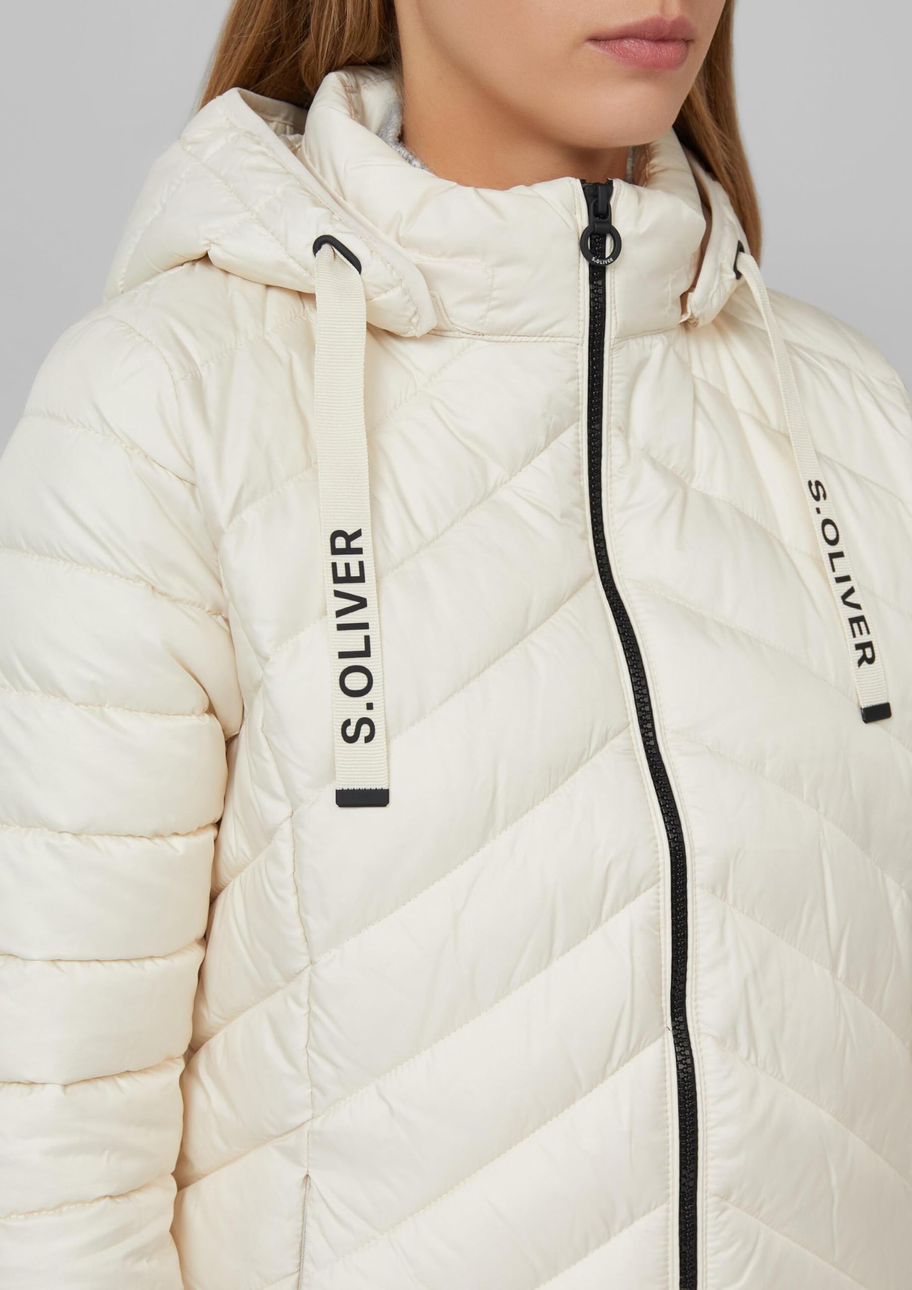 s.Oliver Steppjacke mit abnehmbarer Kapuze