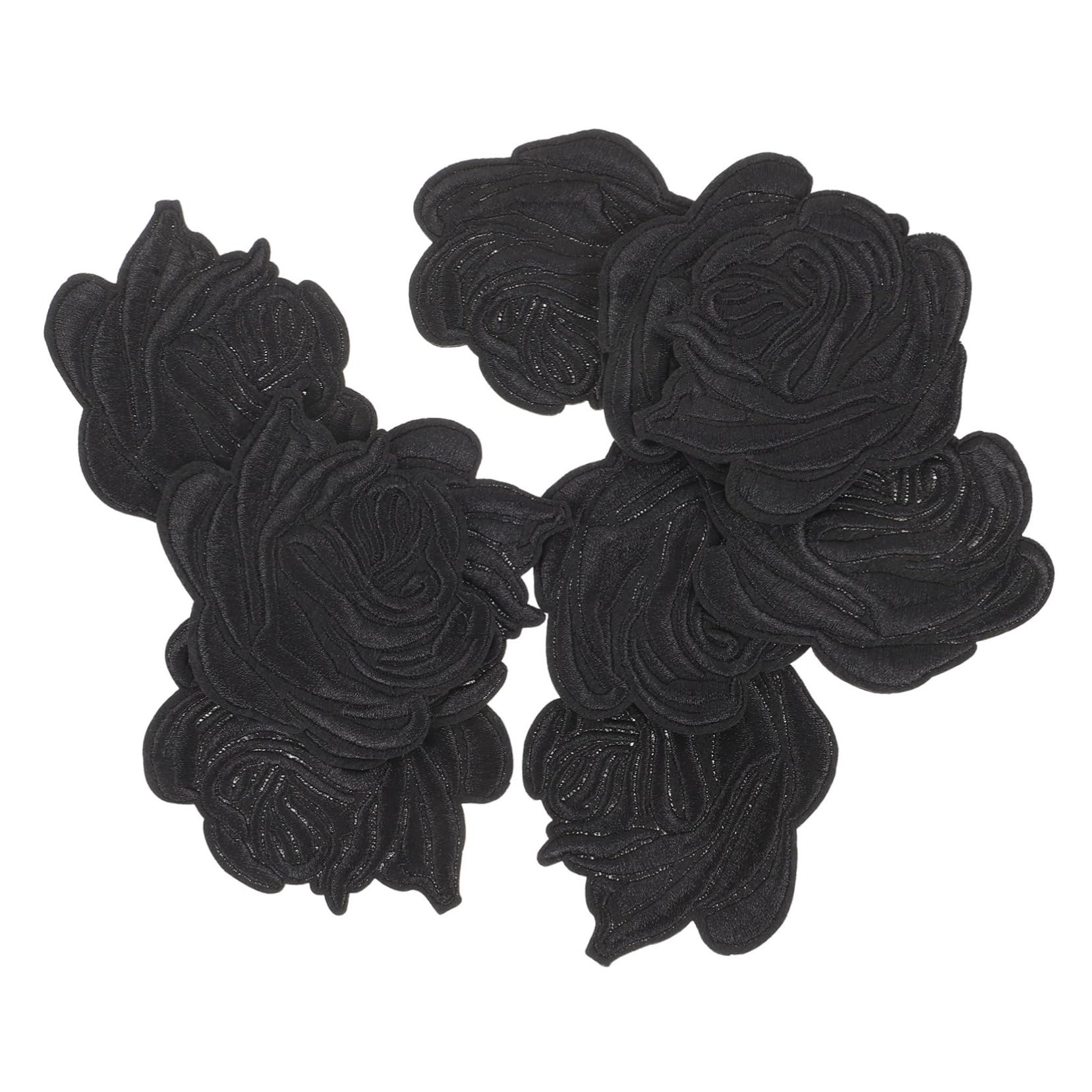 Uonlytech 50pezzi Toppe Ricamate Motivo Patches Per Abbigliamento Fai Da Te Decorazioni Per Jeans Magliette e Riparazioni e Decorazioni Artigianali